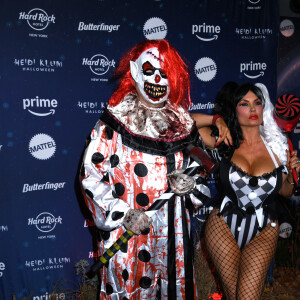 Ice-T et Coco Austin lors de la 23e édition annuel de la fête d'Halloween organisée par Heidi Klum au sein du Hard Rock Hôtel de New York le jeudi 31 octobre 2024. © Photo Image Press via ZUMA Press Wire/Bestimage