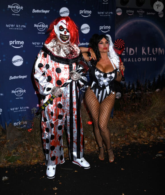 Ice-T et Coco Austin lors de la 23e édition annuel de la fête d'Halloween organisée par Heidi Klum au sein du Hard Rock Hôtel de New York le jeudi 31 octobre 2024. © Photo Image Press via ZUMA Press Wire/Bestimage