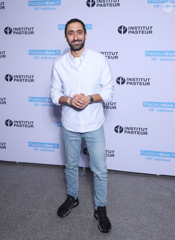 Jimmy Mohamed - Soirée de lancement de la18ème édition du "Pasteurdon" à l'institut Pasteur de Paris le 9 octobre 2024. © Denis Guignebourg/BestImage