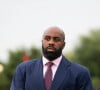 "J'aimerais comprendre pourquoi c'est plus cher pour nous. (...)  On est Français ou on n'est pas Français ?", a demandé Teddy Riner
 
Le judoka Teddy Riner - La délégation française et les personnalités accompagnant le président de la République Emmanuel Macron lors de sa visite d'Etat de trois jours au Maroc, le 28 octobre 2024. © Jeanne Accorsini / Pool / Bestimage