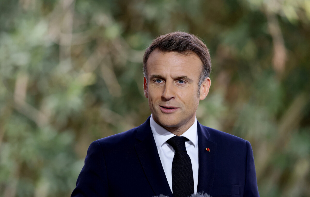 Photo : Emmanuel Macron - Réception offerte par le Président de la ...