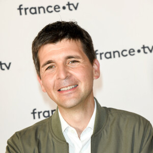 Thomas Sotto au photocall de la conférence de presse de France 2 au théâtre Marigny à Paris le 18 juin 2019 © Coadic Guirec / Bestimage