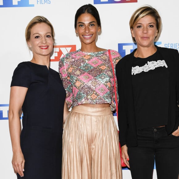 Audrey Crespo-Mara, Tatiana Silva et Bénédicte Le Chatelier - Soirée de rentrée 2019 de TF1 au Palais de Tokyo à Paris, le 9 septembre 2019. © Pierre Perusseau/Bestimage