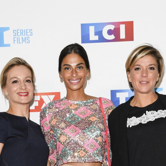 Audrey Crespo-Mara, Tatiana Silva et Bénédicte Le Chatelier - Soirée de rentrée 2019 de TF1 au Palais de Tokyo à Paris, le 9 septembre 2019. © Pierre Perusseau/Bestimage