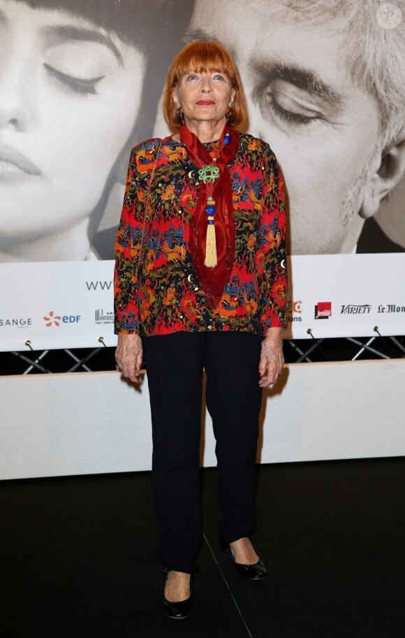 Stéphane Audran - Hommage à l'actrice américaine Faye Dunaway lors de la soirée d'ouverture du 6e Festival Lumière à Lyon, avec la projection de Bonnie and Clyde d'Arthur Penn, le 13 octobre 2014.