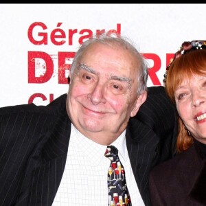 Claude Chabrol et Stéphane Audran à Paris en 2009.