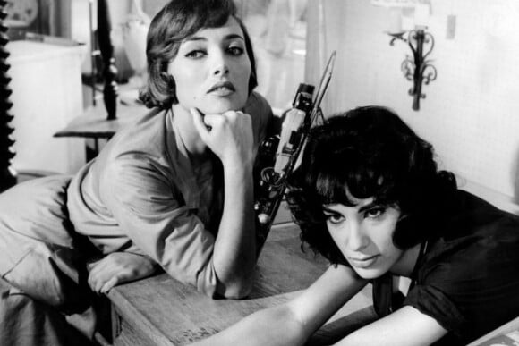 Stéphane Audran, avec Bernadette Lafont dans "Les bonnes femmes" de Chabrol