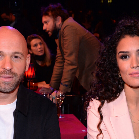 Franck Gastambide et Sabrina Ouazani - Soirée de gala du Jamel Comedie Club au Paradis Latin avec Canal+ à Paris, le 8 octobre 2020. © RACHID BELLAK / BESTIMAGE 