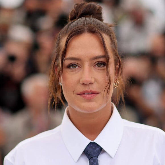 Adèle Exarchopoulos - Photocall du film "L'Amour Ouf" (Beating Hearts / Compétition) lors du 77ème Festival International du Film de Cannes (14 - 25 mai 2024), le 24 mai 2024. © Jacovides / Moreau / Bestimage