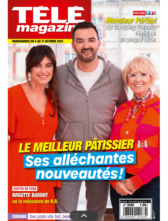 Couverture de "Télé Magazine" du 24 septembre 2024