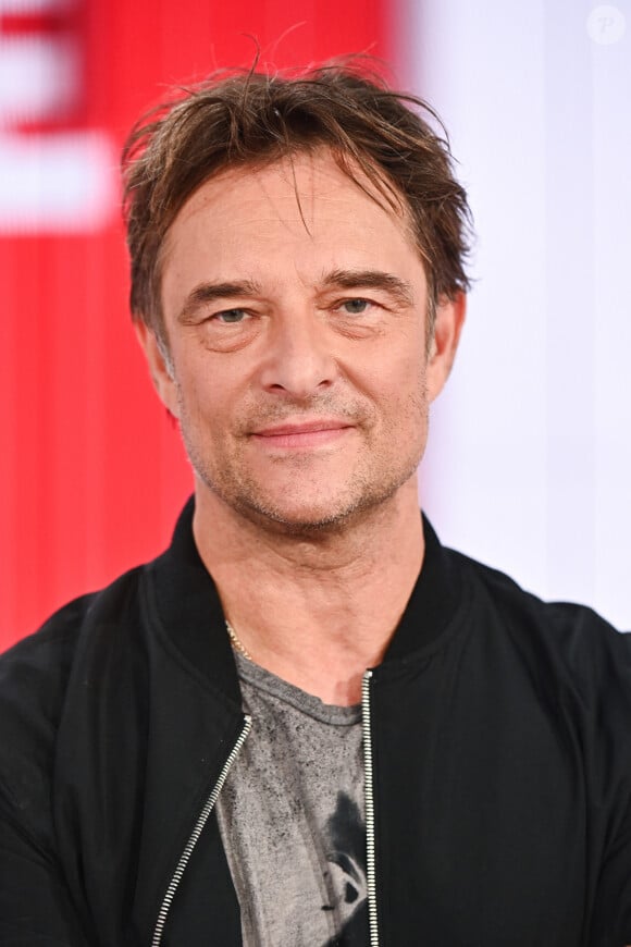 Exclusif - David Hallyday - Enregistrement de l'émission "Vivement Dimanche", présentée par M.Drucker et diffusée le 27 octobre sur France 3 © Guillaume Gaffiot / Bestimage 