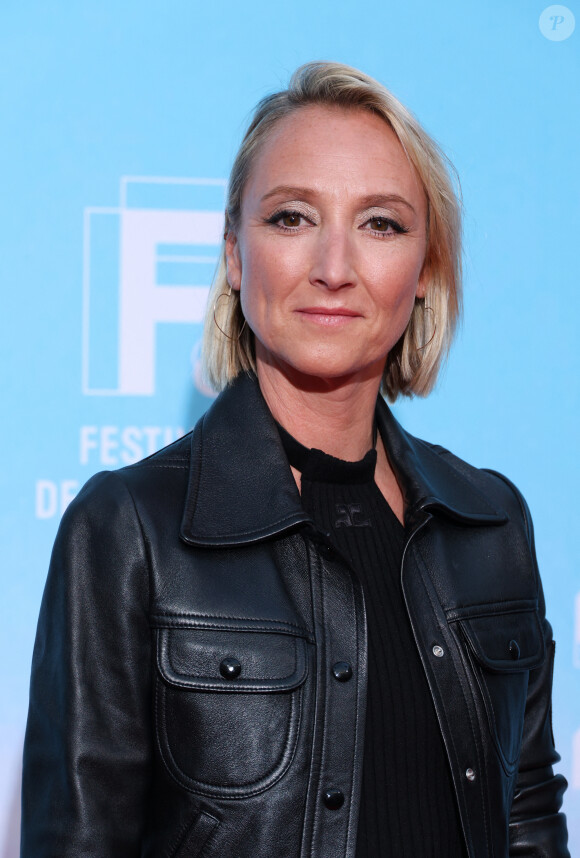 Audrey Lamy - Photocall d'ouverture du Festival de la Fiction 2023 à La Rochelle le 12 septembre 2023. © Denis Guignebourg / Bestimage 
