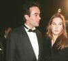 Même après la fin de son histoire d''amour avec Anthony Delon
Anthony Delon et Mathilde Seigner lors de la soirée des César en 1996.