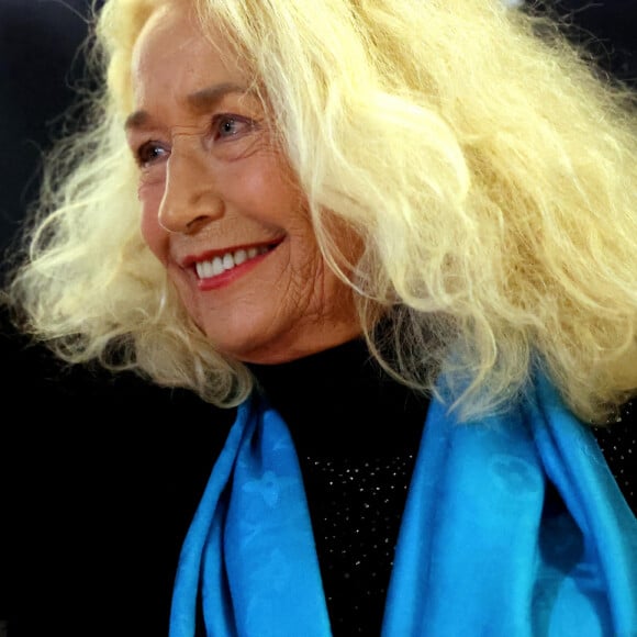 Exclusif - Brigitte Fossey au photocall de la soirée Ciné-concert symphonique "Alain Delon, le dernier Samouraï" au Palais des congrès à Paris le 8 novembre 2024 le jour de son anniversaire. © Jacovides / Moreau / Bestimage 