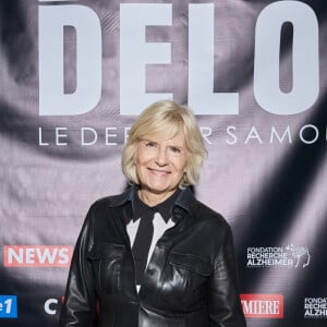 Exclusif - Catherine Ceylac au photocall de la soirée Ciné-concert symphonique "Alain Delon, le dernier Samouraï" au Palais des congrès à Paris le 8 novembre 2024 le jour de son anniversaire. © Jacovides / Moreau / Bestimage 