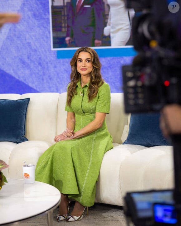 La reine Rania lors d'une interview à l'émission "The Today Show" de NBC, à New York, le 20 septembre 2023. Photo par Balkis Press/ABACAPRESS.COM