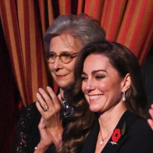 Le prince William, prince de Galles, Catherine Kate Middleton, princesse de Galles - La famille royale du Royaume Uni assiste au Festival du souvenir (Festival of Remembrance) au Royal Albert Hall, Londres le 9 novembre 2024. © Chris Ratcliffe / Pool / Julien Burton via Bestimage 