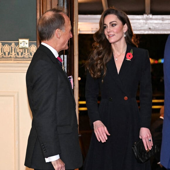 Catherine Kate Middleton, princesse de Galles - La famille royale du Royaume Uni assiste au Festival du souvenir (Festival of Remembrance) au Royal Albert Hall, Londres le 9 novembre 2024. © Chris Ratcliffe / Pool / Julien Burton via Bestimage 