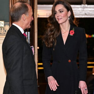 Catherine Kate Middleton, princesse de Galles - La famille royale du Royaume Uni assiste au Festival du souvenir (Festival of Remembrance) au Royal Albert Hall, Londres le 9 novembre 2024. © Chris Ratcliffe / Pool / Julien Burton via Bestimage 