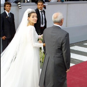 Septembre 2003 - Mariage d'Emmanuel Philibert de Savoie et Clotilde Courau à la Basilique Sainte Marie des Anges à Rome.