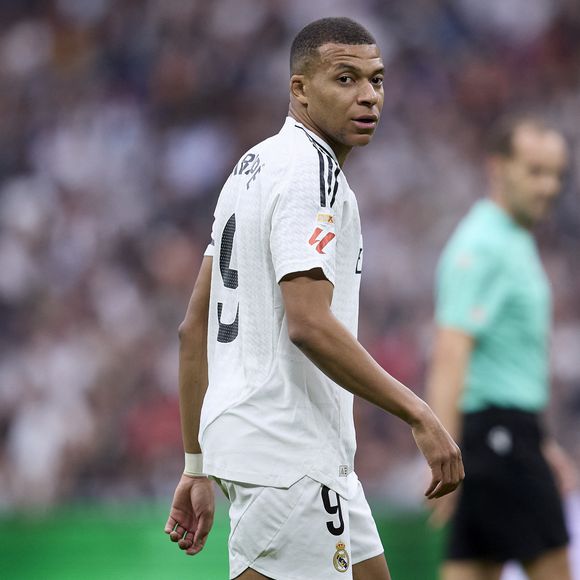 Kylian Mbappé avec le Real Madrid pendant un match de La Liga football. (Credit Image: © Ruben Albarran/ZUMA Press Wire)