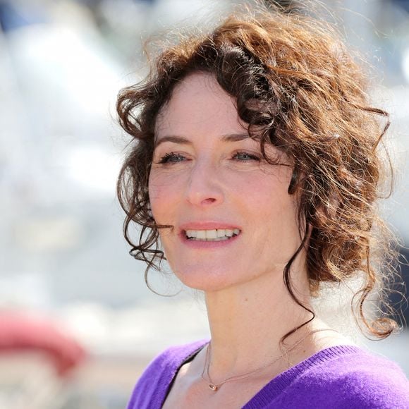 Elsa Lunghini - Photocall de la série "Ici tout commence" lors de la 26ème Edition du Festival de la Fiction de La Rochelle. Le 14 septembre 2024 © Patrick Bernard / Bestimage