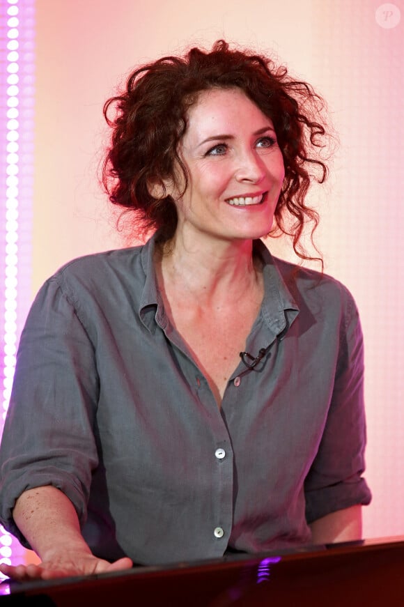 Exclusif - Elsa Lunghini - Répétitions de l'émission "Duos Mystères" à la Seine Musicale à Paris, diffusée le 20 août sur TF1. © Gaffiot-Moreau / Bestimage