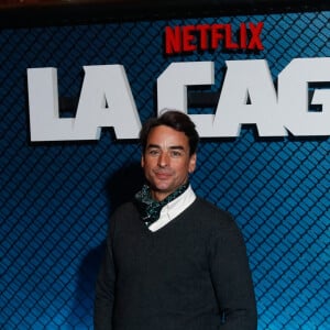 Julian Bugier - Avant-première de la série "La cage" se déroulant dans le monde du MMA réalisée par F. Gastambide avec l'aide de D. Krespine qui sera diffusée sur Netfilx à partir du 8 novembre 2024 au Cinéma Pathé Palace à Paris le 4 novembre 2024. © Christophe Clovis / Bestimage