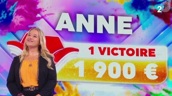 Anne, nouvelle championne de "Tout le monde veut prendre sa place" sur France 2