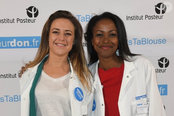 Céline Pitelet et Fanny Wegscheider - People lors du lancement de la 13ème édition du Pasteurdon à l'Institut Pasteur à Paris. Le 9 octobre 2019  © Coadic Guirec / Bestimage