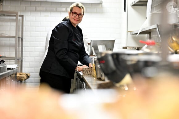 Exclusif - Luana Belmondo, la célèbre cheffe romaine, prend les commandes de la cuisine de Gioia, la célèbre table tropézino-italienne située à Saint-Tropez dont Jean-Roch est le propriétaire.