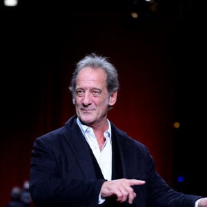 Pour l'acteur de 65 ans, son idéal serait d'ailleurs de faire des films sans avoir à réaliser d'interviews.
Vincent Lindon - Pour la séance de clôture de la 16ème édition du Festival Lumière de Lyon, un hommage tout particulier a été rendu à l'acteur Alain Delon en projetant "Plein Soleil" de René Clément.