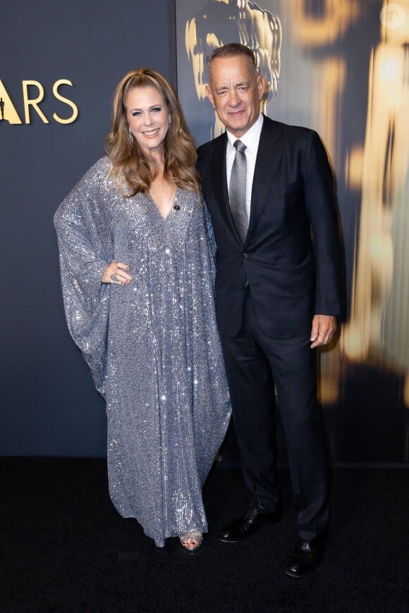 Rita Wilson et Tom Hanks lors de la cérémonie des Governors Awards à Los Angeles © Elyse Jankowski/SPUS/ABACAPRESS.COM