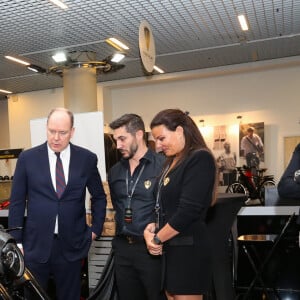 Le prince Albert II de Monaco, Salim Zeghdar (président délégué de Top Marques) et Manoj Bairstow (directeur du salon Top Marques) - Inauguration de la 16ème édition du salon "Top Marques Monaco 2019", qui se tiendra du 30 mai au 3 juin 2019 au Grimaldi Forum, le 29 mai 2019 à Monaco. Le salon se déroule du 30 mai au 2 juin. Le salon regroupe un ensemble de marques luxueuses et ultra-exclusives dans différents domaines tels que l'automobile, les bateaux, les bijoux et l'horlogerie. De nombreuses marques automobiles de prestiges sont présentes à l'image des très exclusives Rolls-Royce, Bentley, Bugatti ou les plus accessibles constructeurs premium allemands comme Audi et Mercedes, ainsi que des préparateurs et autres fabricants d'engins exclusifs. Au total, le salon abrite plus de 70 voitures de trente constructeurs. A découvrir: des bolides en exclusivité mondiale, des séries limités, des innovations improbables comme une voiture roulant à l'eau salée, des bijoux d'exception, des véhicules d'antan. Au total, le salon abrite plus de 70 voitures de trente constructeurs. A découvrir: des bolides en exclusivité mondiale, des séries limités, des innovations improbables comme une voiture roulant à l'eau salée, des bijoux d'exception, des véhicules d'antan. © Olivier Huitel/PRM/Bestimage  16th edition of "Top Marques Monaco 2019" fair, which will be held from May 30 to June 3, 2019 at the Grimaldi Forum, in Monaco, on May 29, 2019.