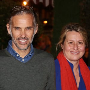 Exclusif - Paul et Luana Belmondo - Alessandro Belmondo, le fils de P. et L. Belmondo est chef cuisinier dans le nouveau restaurant "Il Cara Rosso" dont c'est l'inauguration ce jour, à Saint-Cloud le 31 janvier 2018. © Denis Guignebourg/Bestimage 