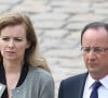 S'ils ne se sont plus adressé la parole pendant des années, les choses se sont apaisées
Valerie Trierweiler, Francois Hollande - Obseques de Pierre Mauroy aux Invalides a Paris le 11 juin 2013. 