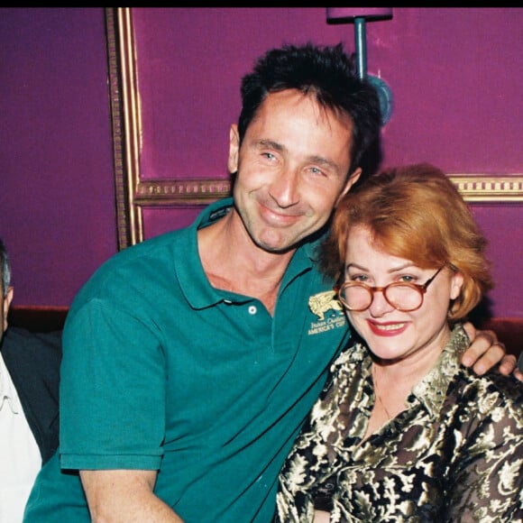 Archives - Gérard Jugnot, Thierry Lhermitte, Josiane Balasko et Michel Blanc à l'inauguration du restaurant des Bains