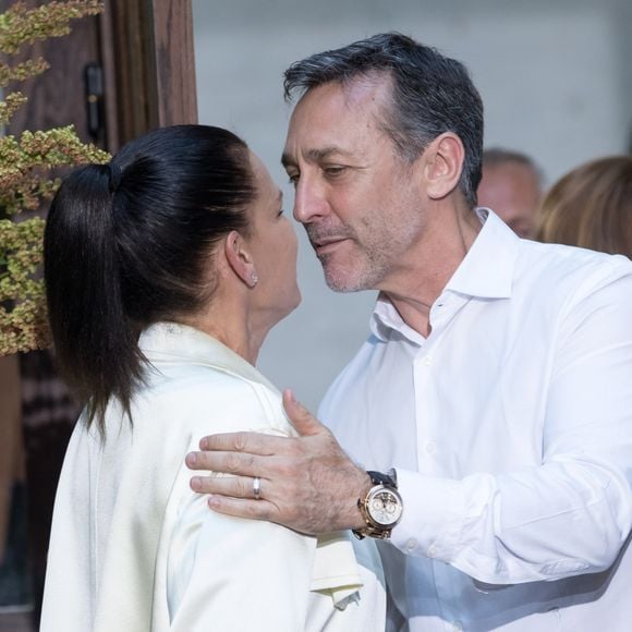 Quelles sont leurs relations aujourd'hui ? La princesse Stéphanie de Monaco et Daniel Ducruet - Défilé Alter Designs mode homme printemps-été, le premier défilé de Pauline Ducruet dans le cadre de la Fashion Week de Paris à la Cartonnerie à Paris l. © Cyril Moreau/Bestimage 