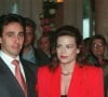 Daniel Ducruet et Stéphanie de Monaco ont divorcé en 1996
"MIPTV" 1996 à Monaco, princesse Stéphanie de Monaco et Daniel Ducruet.