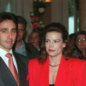 Daniel Ducruet et Stéphanie de Monaco ont divorcé en 1996
"MIPTV" 1996 à Monaco, princesse Stéphanie de Monaco et Daniel Ducruet.