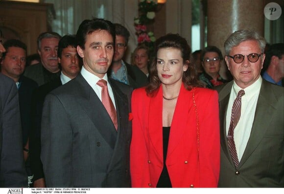 Daniel Ducruet et Stéphanie de Monaco ont divorcé en 1996
"MIPTV" 1996 à Monaco, princesse Stéphanie de Monaco et Daniel Ducruet.