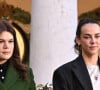 Puis il y a eu Pauline
Camille Gottlieb and Pauline Ducruet attending the courtyard of the Monaco Palace during the Monaco National Day Celebrations in Monte-Carlo, Monaco on November 19, 2024. Photo by Stephane Cardinale/Pool/ABACAPRESS.COM