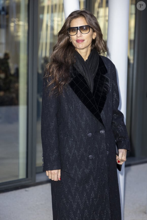 Maïwenn Le Besco au défilé de mode Chanel en hommage aux métiers d'art au 19M à Aubervilliers, France, le 7 décembre 2021. © Olivier Borde/Bestimage