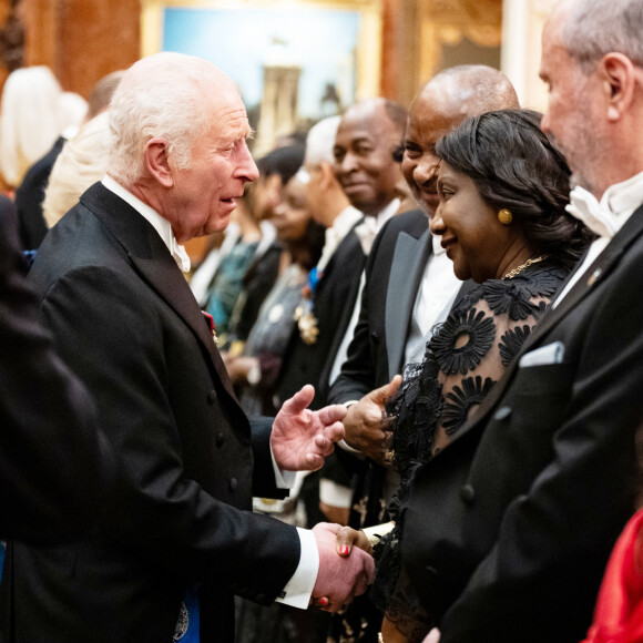 Le 21 novembre, le roi Charles III a célébré le lancement de l'Alliance pour la bioéconomie circulaire au palais St James à Londres. Un bel événement qu'il n'aurait loupé pour rien au monde !
19/11/2024 - Le roi Charles III lors de la réception du corps diplomatique au palais de Buckingham à Londres. Pas de droits au Royaume-Uni avant 28 jours à compter de la date de prise de vue. ©Alpha Press