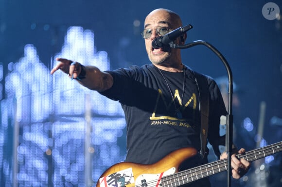 Le chanteur français Pascal Obispo se produit sur la scène du Tigre avec son 'Pascal Obispo Tour', le 22 mars 2019 à Margny-les-Compiegne, près de Compiègne, en France. Photo par Edouard Bernaux/Abacapress.com