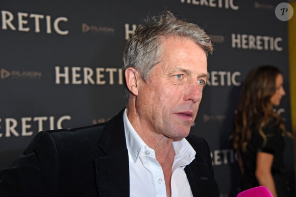 Hugh Grant lors de l'avant-première du film "Heretic" à Berlin le 24 novembre 2024.