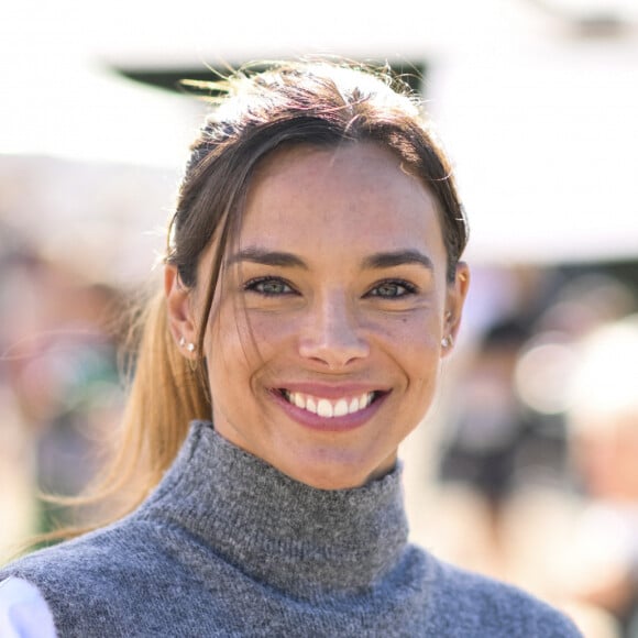 Exclusif - Marine Lorphelin (Miss France 2013) est la marraine de la course "Les virades de l'espoir" 2023 pour l'association Vaincre la mucoviscidose au Parc de Sceaux le 24 septembre 2023. © Pierre Perusseau / Bestimage  Exclusive - No web en Suisse / Belgique Marine Lorphelin (Miss France 2013) is the godmother of the "Les virades de l'espoir" 2023 race for the association Vaincre la mucoviscidose at the Parc de Sceaux on 24 September 2023. 