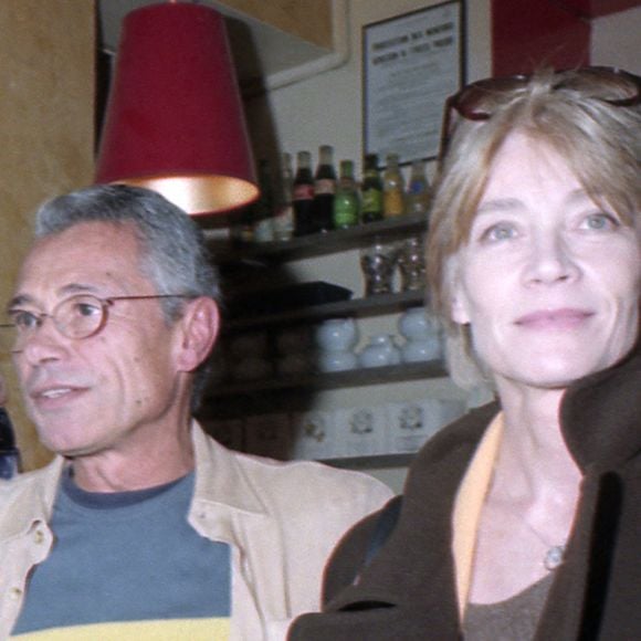 Archives - Jacques Dutronc, Jean-Marie Périer et Françoise Hardy - Exposition "Jean-Marie Périer", Carte blanche du magazine Elle, à Paris. En 1990 © Jean-Claude Woestelandt / Bestimage