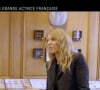 Sandrine Kiberlain sur le plateau de "Beau Geste" face à Pierre Lescure.