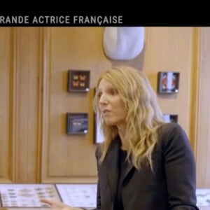 Sandrine Kiberlain sur le plateau de "Beau Geste" face à Pierre Lescure.